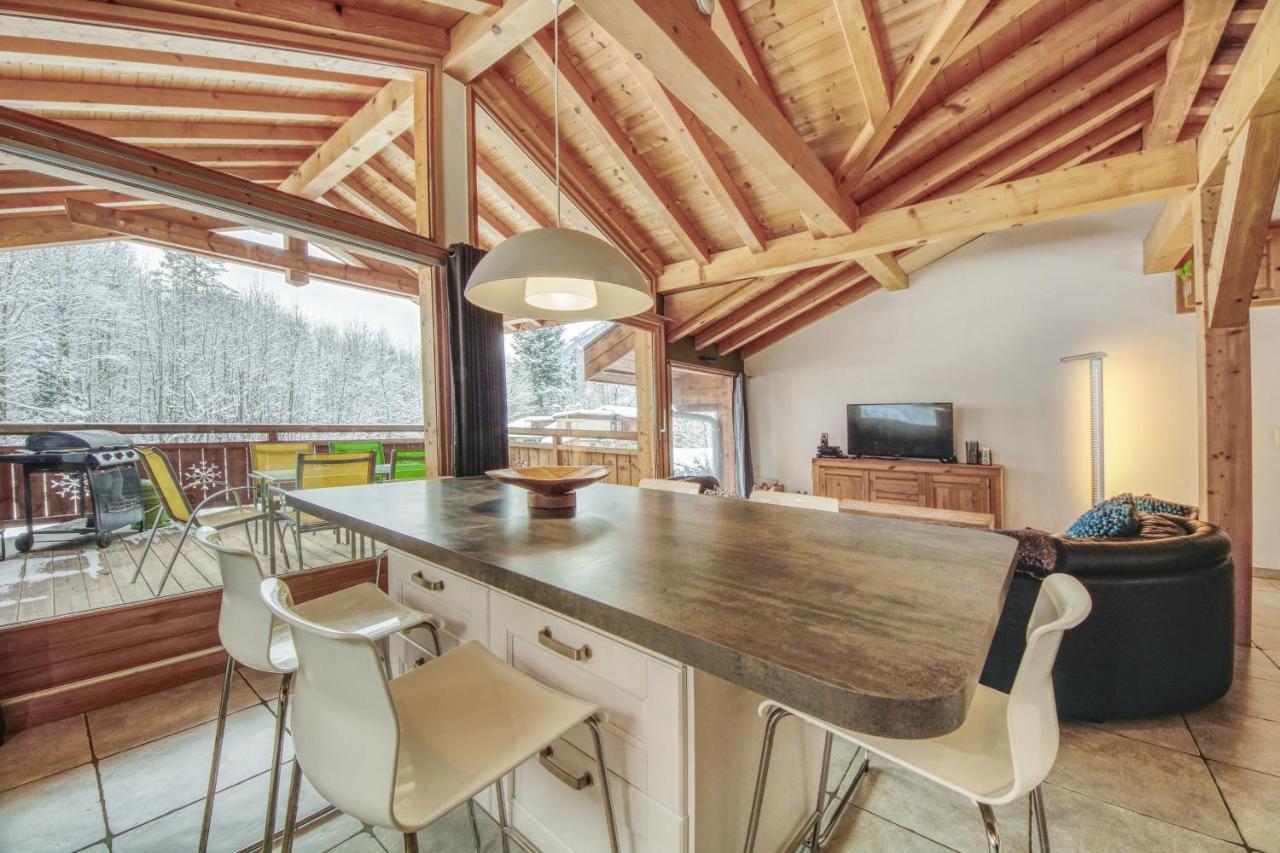 Chalet Minouche Chamonix Bagian luar foto